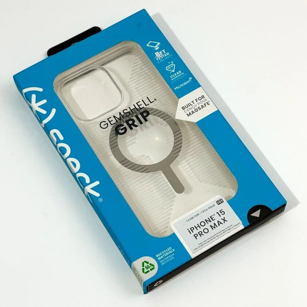 Speck iPhone 15 Pro Max Gemshell Grip Case, NIB
